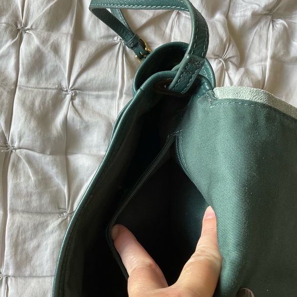 Fossil leather crossbody bag - Picture 9 of 16